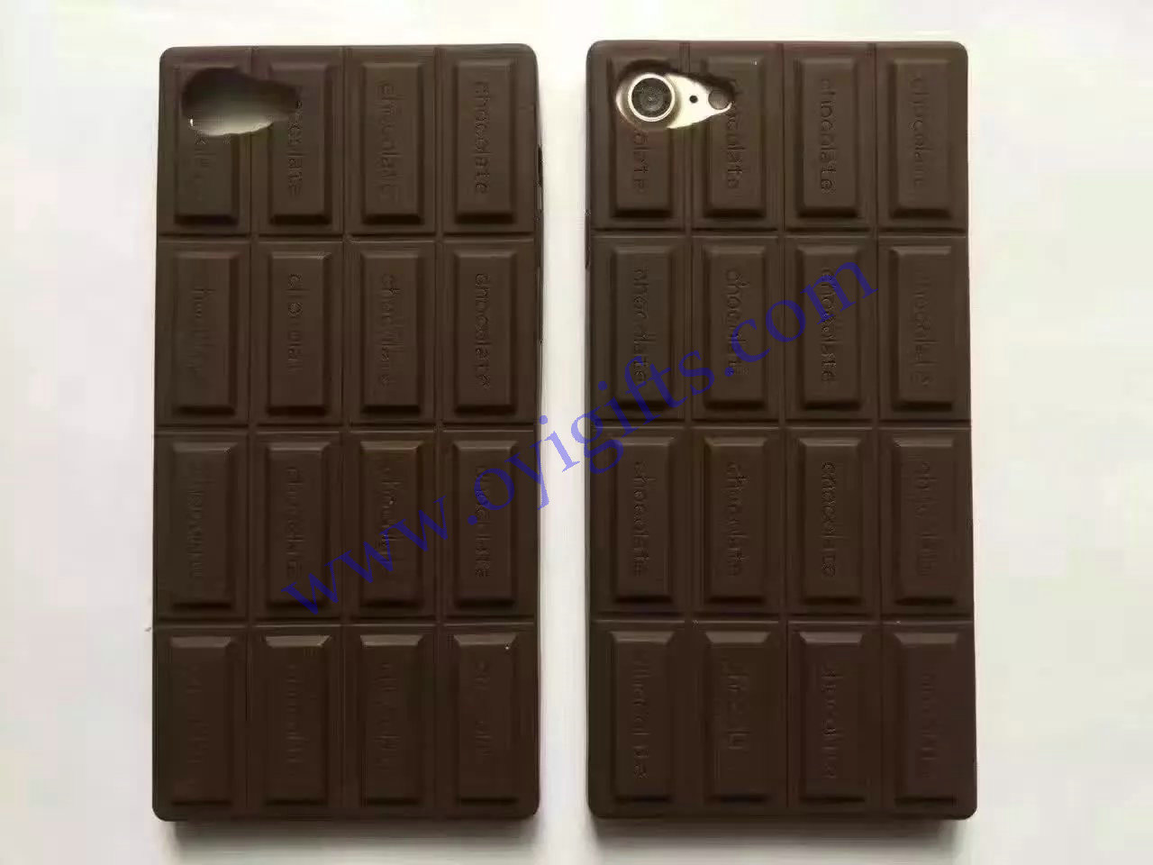 Love Chocolate Silicon phone covers case soft skin