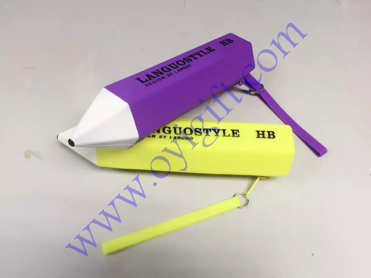 New stationery Silicon Pen case and bag soft pouch