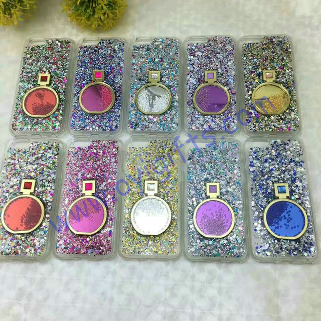 Hot shimmering powder Phone covers Mirror cases