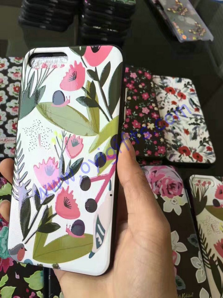 New Relief flower pattern plastic Phone cover case