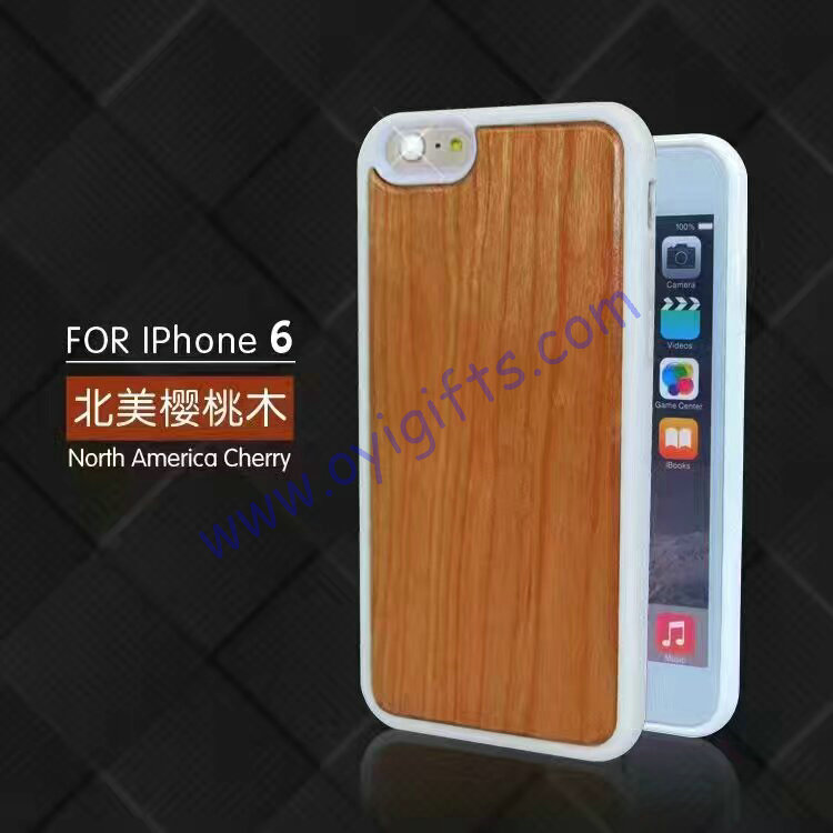 Luxury wood grain plastic Phone cases covers