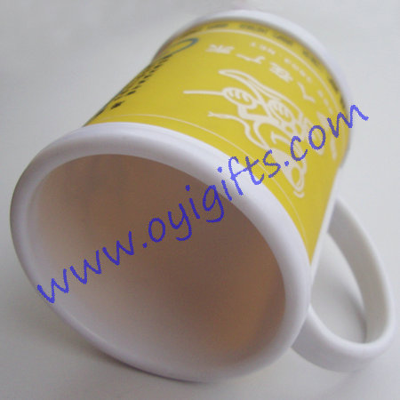2D plastic Mug