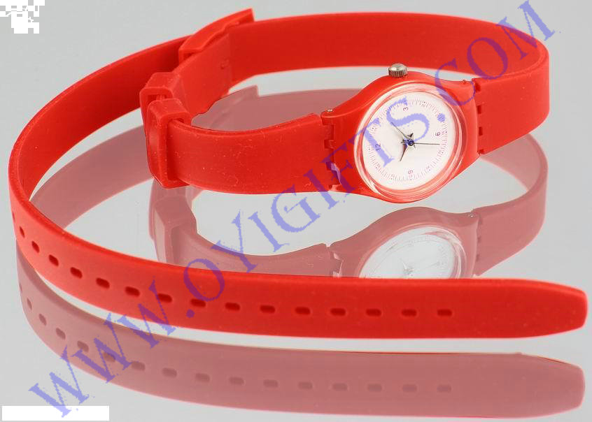 New silicone fashon watch long bands