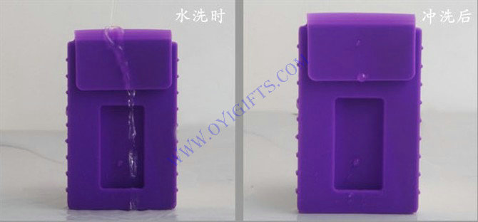 2012 HOT SELL Silicone Name Card Holder,Silicone Card Case and Holder,Silicone Wallet Purse